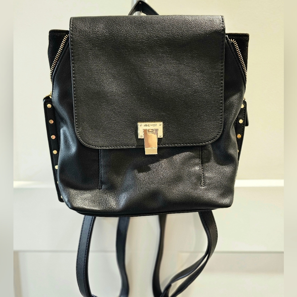 Nine West mini faux leather backpack
